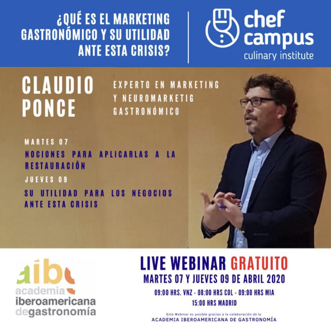 Claudio Ponce- Qué es el Marketing Gastronómico y su Utilidad