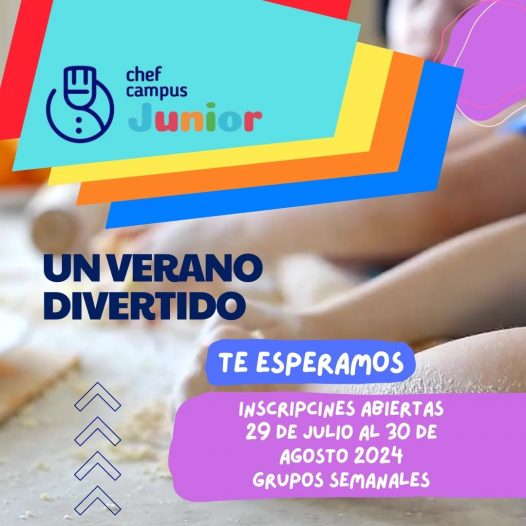 Plan Vacacional – Chef Campus Junior