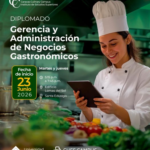 Diplomado en Gerencia y Administración de Negocios Gastronómicos
